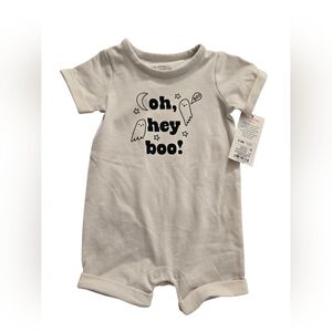 Cream Kids One Piece - Oh, Hey Boo! Size 0-3 M - NWT